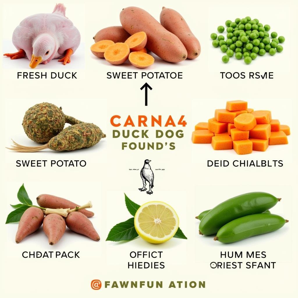 Carna4 Duck Dog Food Ingredients