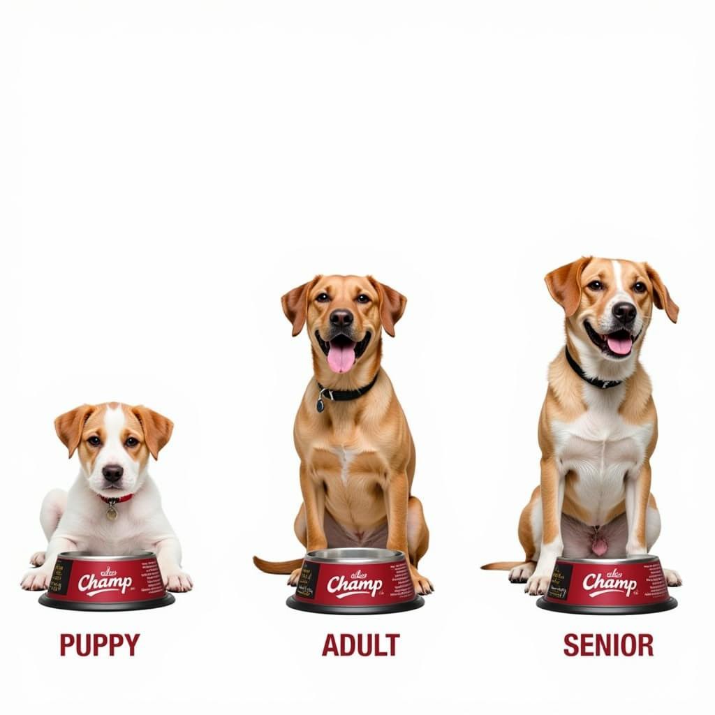 Champ Dog Food for Different Life Stages