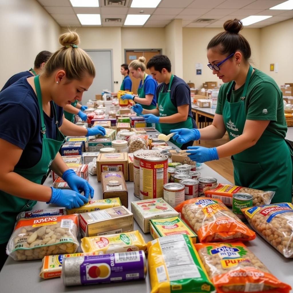 Charleston IL Food Pantry Volunteers