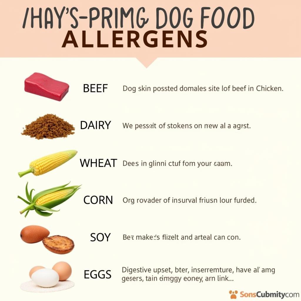 Common Dog Food Allergens