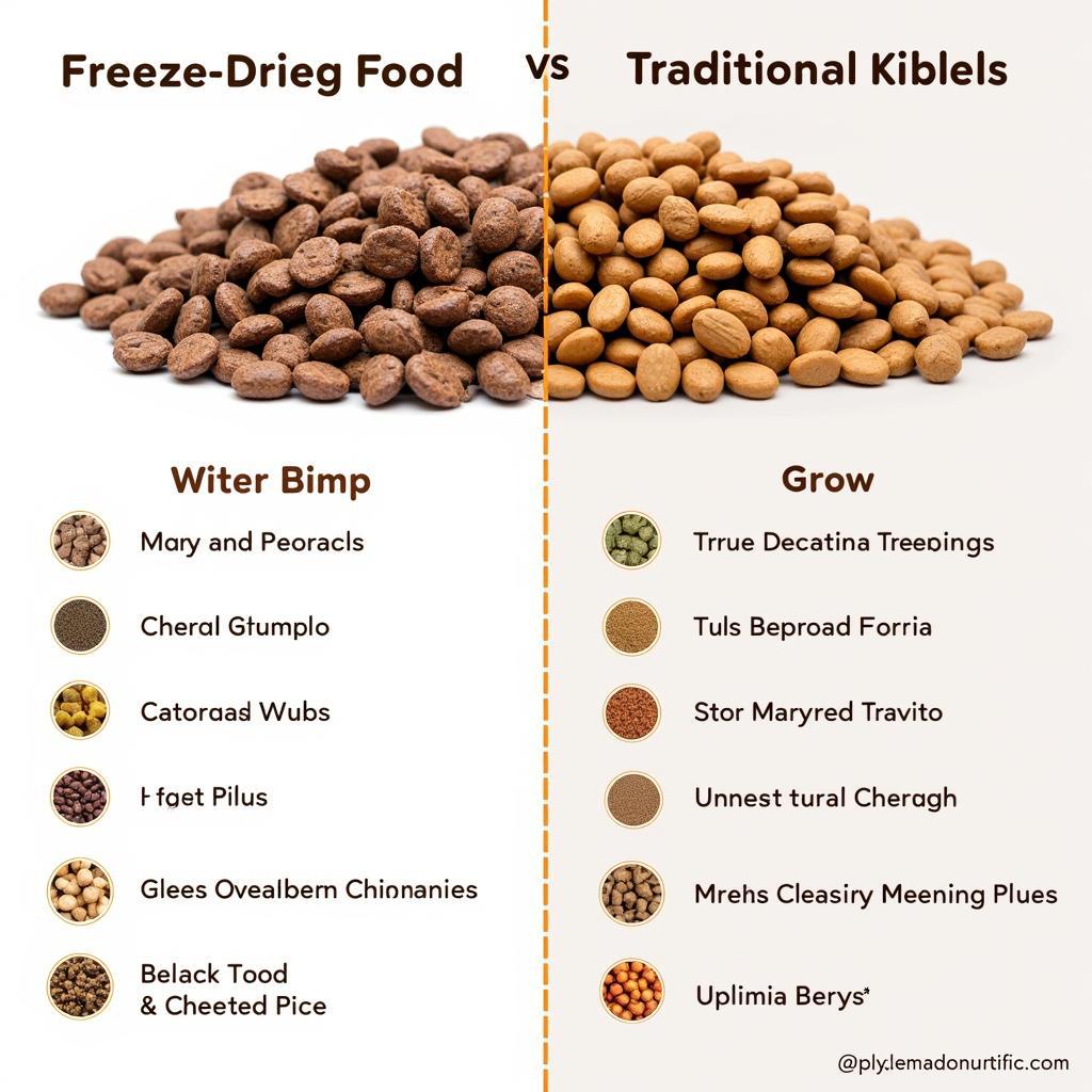 Freeze-Dried Food vs. Kibble Comparison