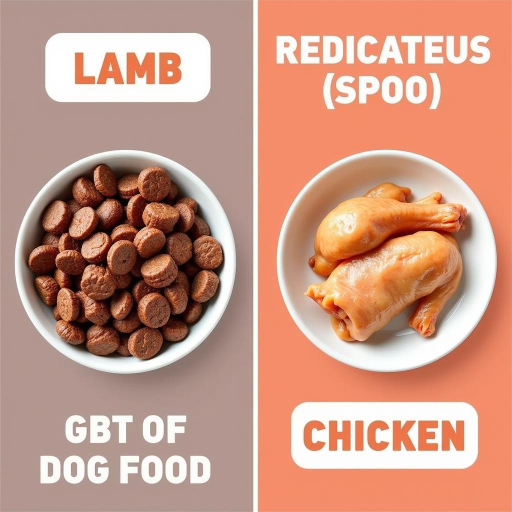 Comparing Lamb and Chicken Voyager Food Options