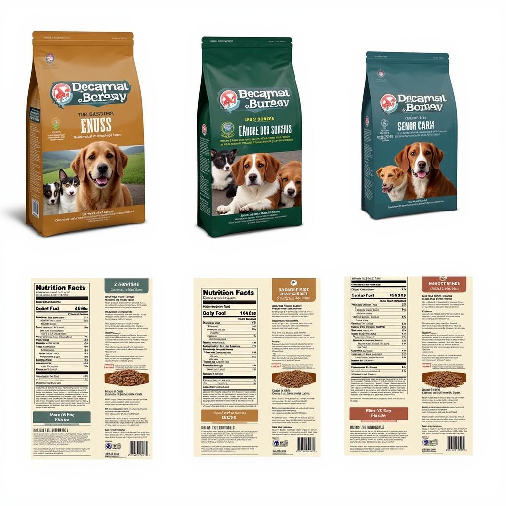 Comparing Senior Dog Food Labels