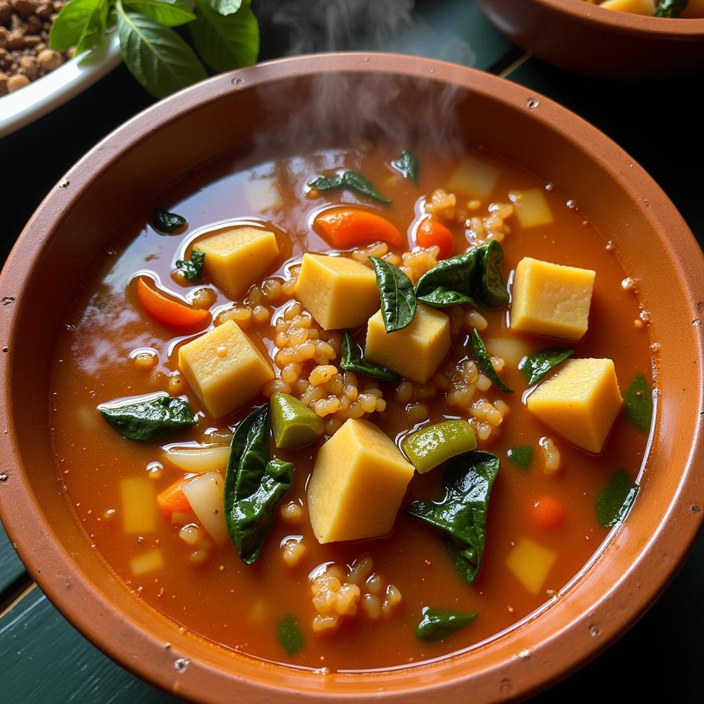 Cowskin in Nigerian Pepper Soup