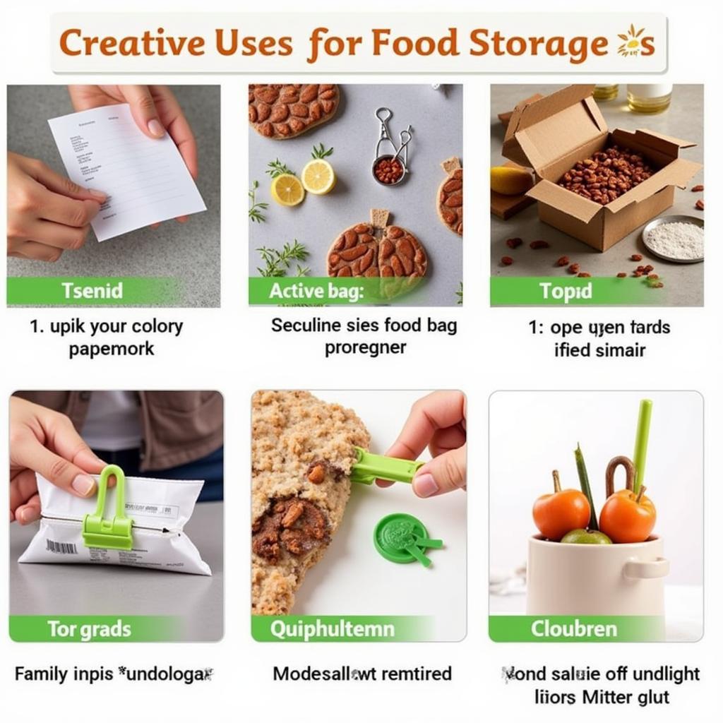 Creative Uses for Food Clips