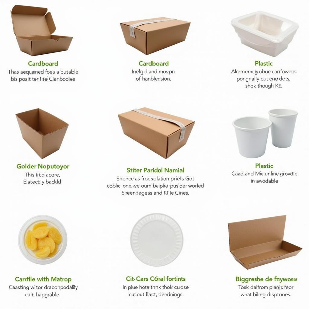 Different Materials for Custom Food Containers