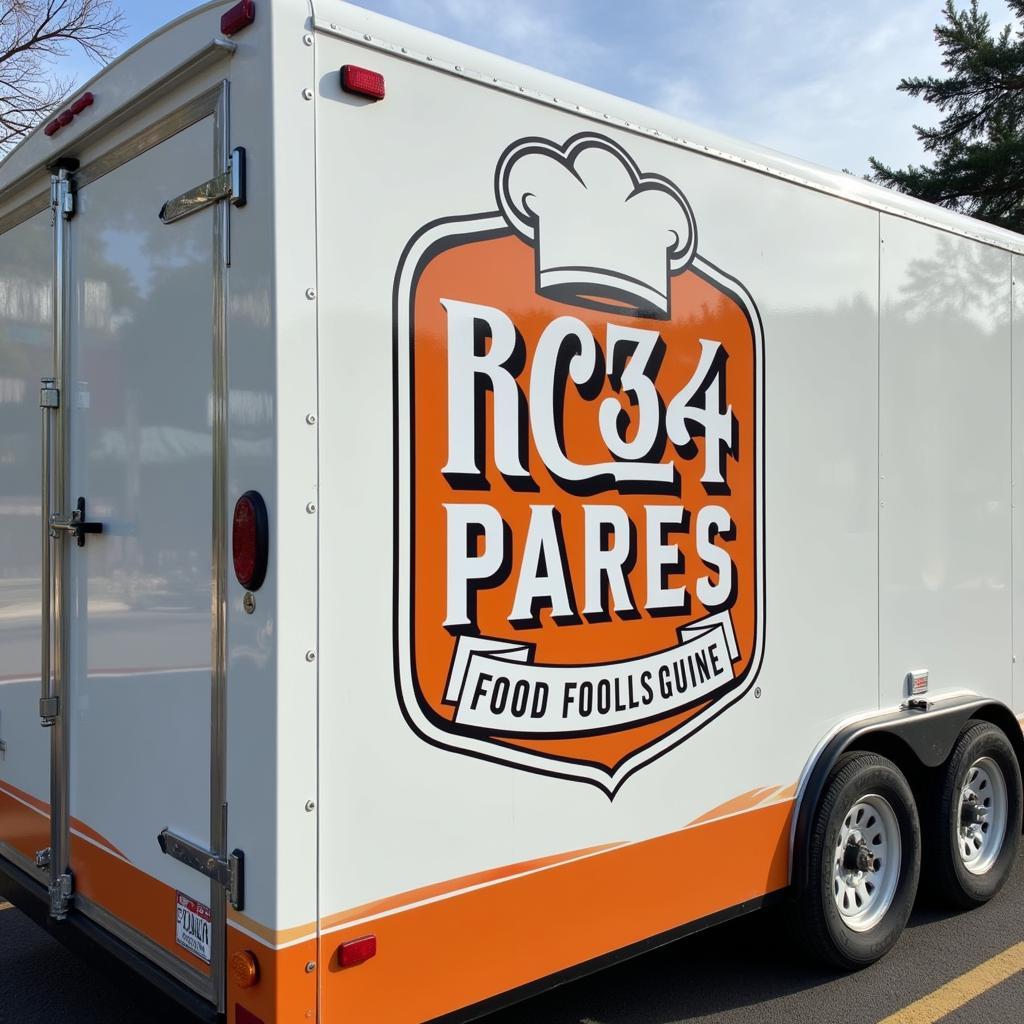 Custom Food Trailer Wraps for Branding