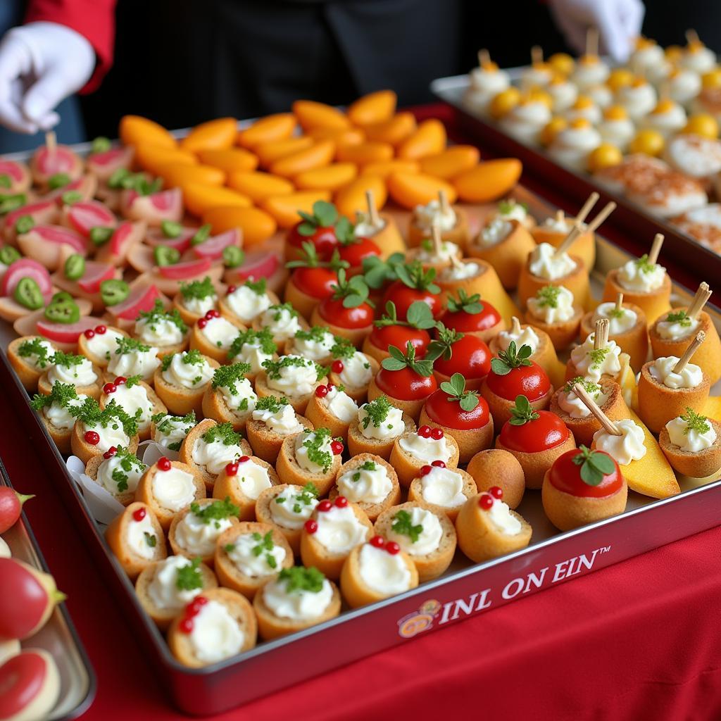 Custom Food Tray for Event Catering