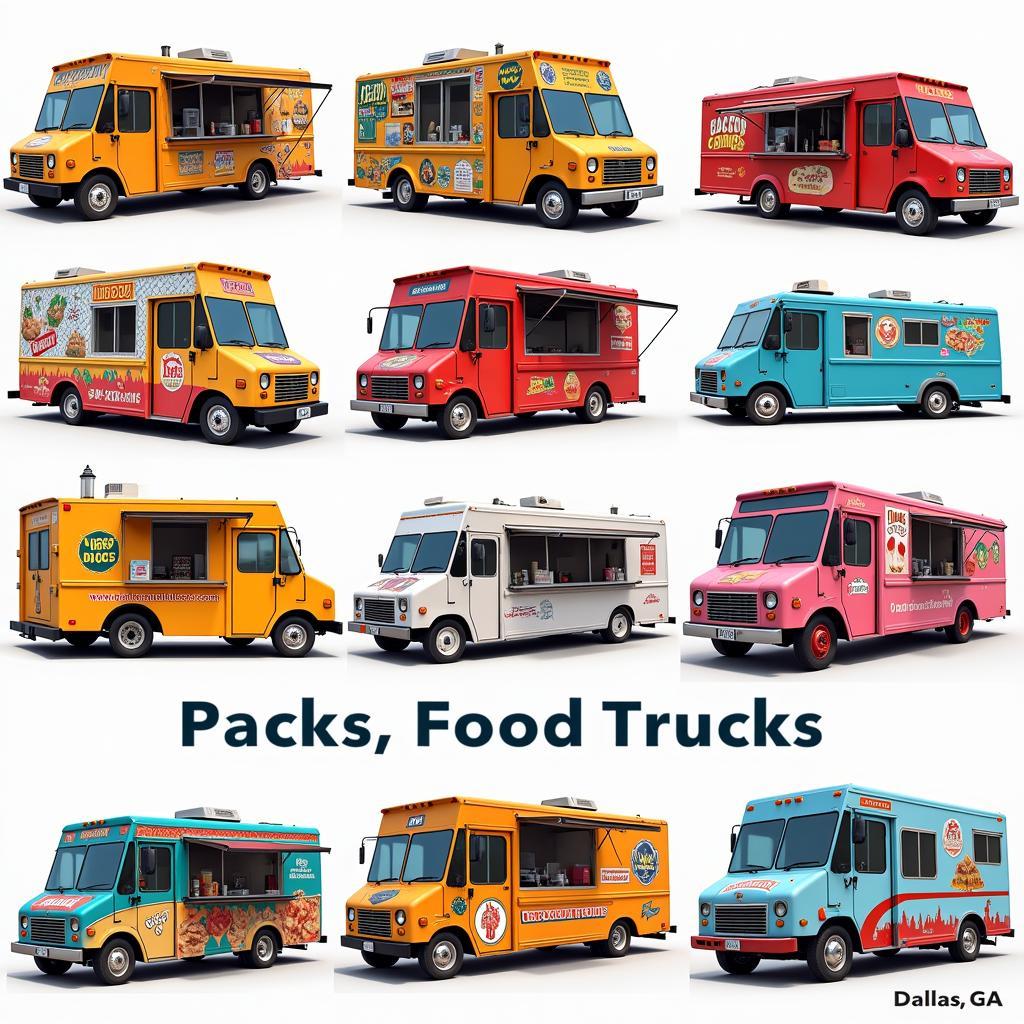 Dallas GA Food Truck Variety