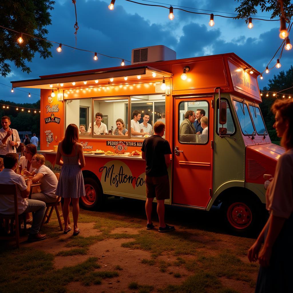 Des Moines Food Truck Catering at a Wedding