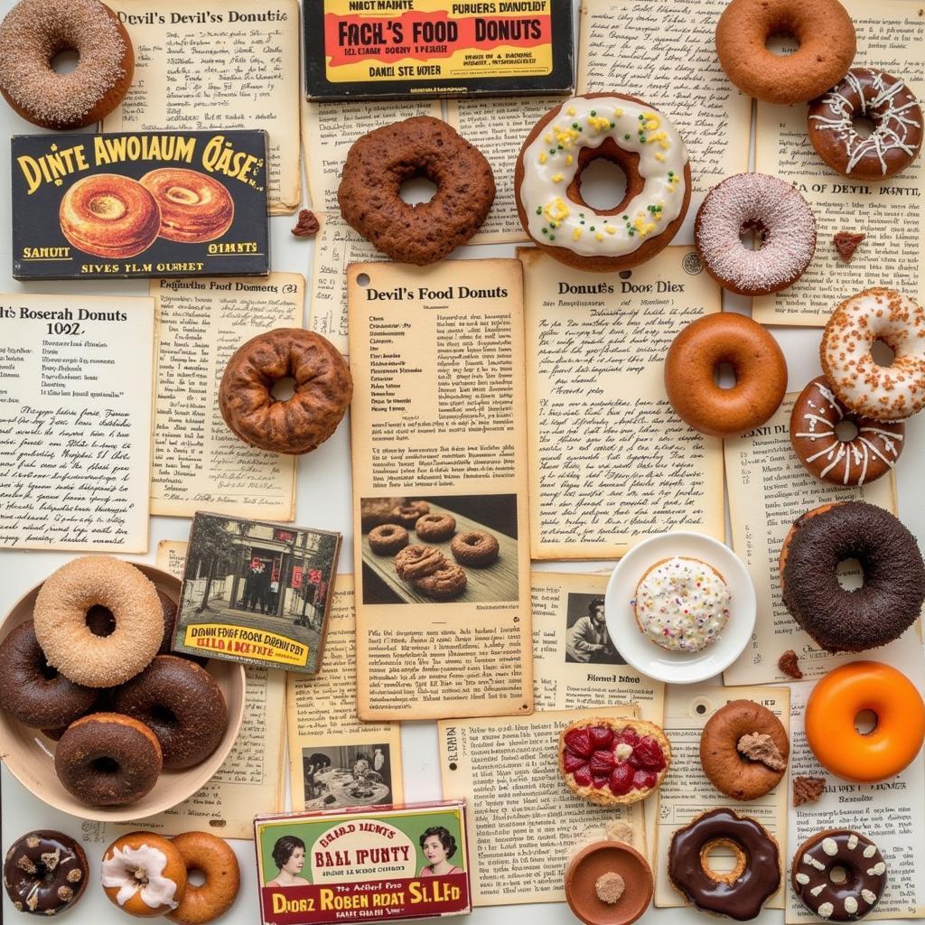 Devil's Food Donuts Through the Ages