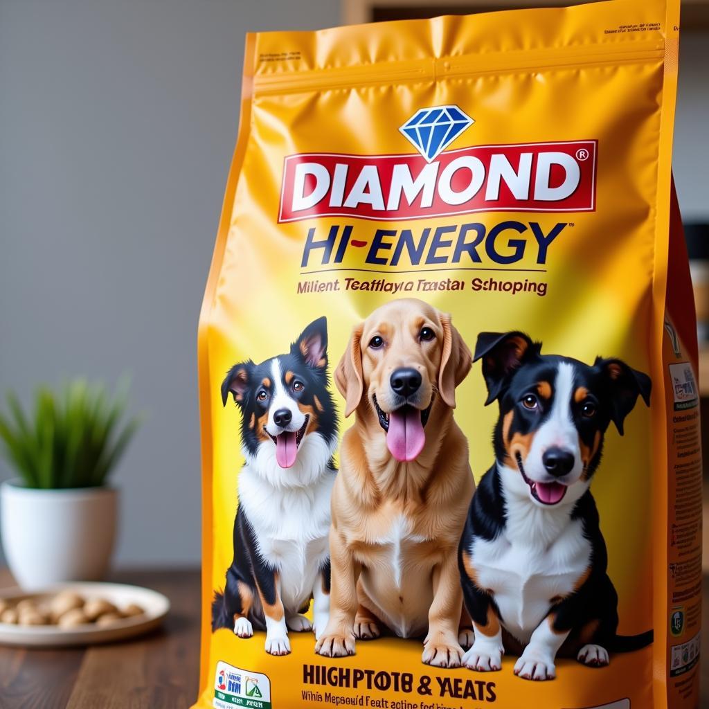 Diamond Hi Energy Dog Food Bag