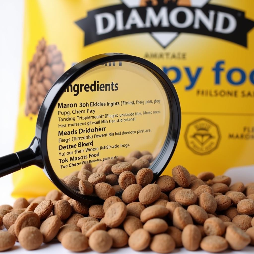 Analyzing Diamond Puppy Food Ingredients