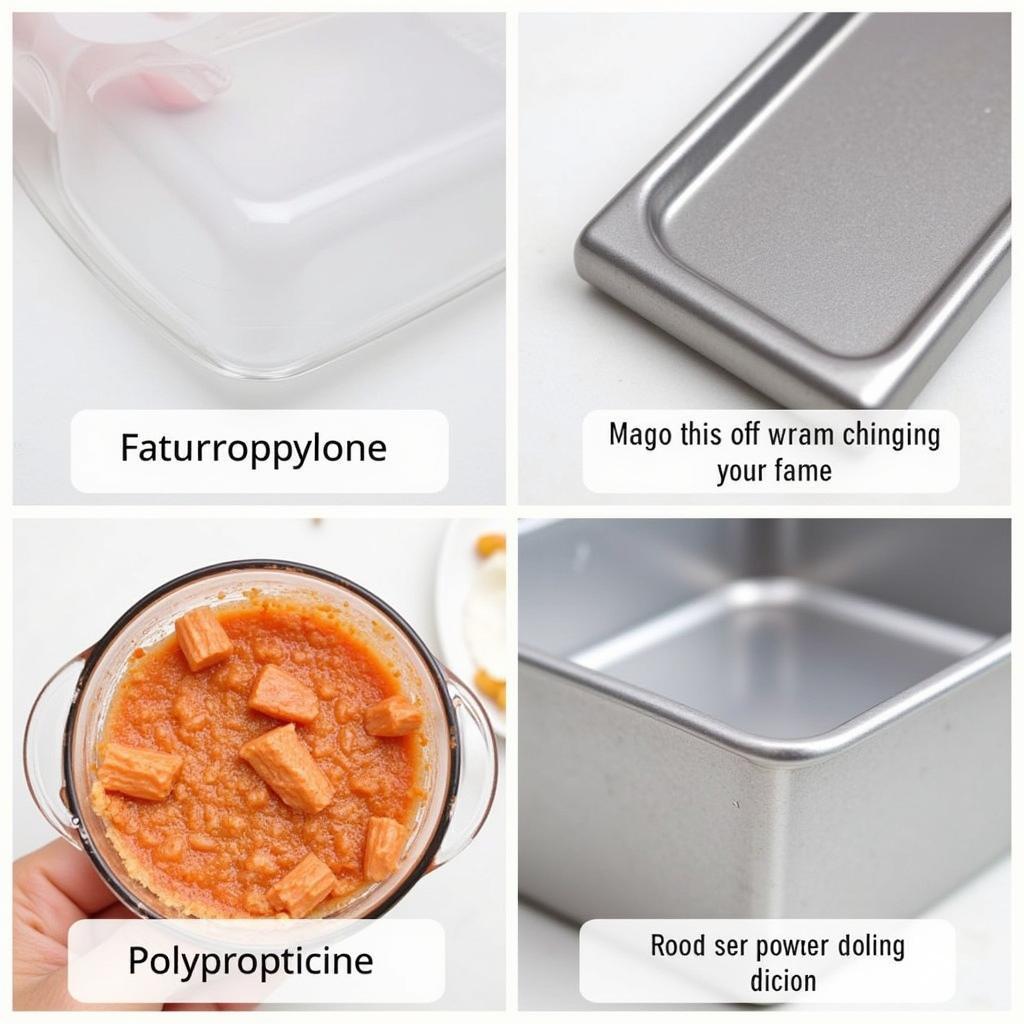 Different Food Cambro Materials