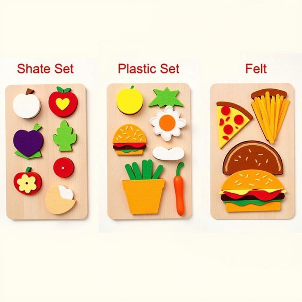 Comparing Different Materials Used in Toy Food Sets