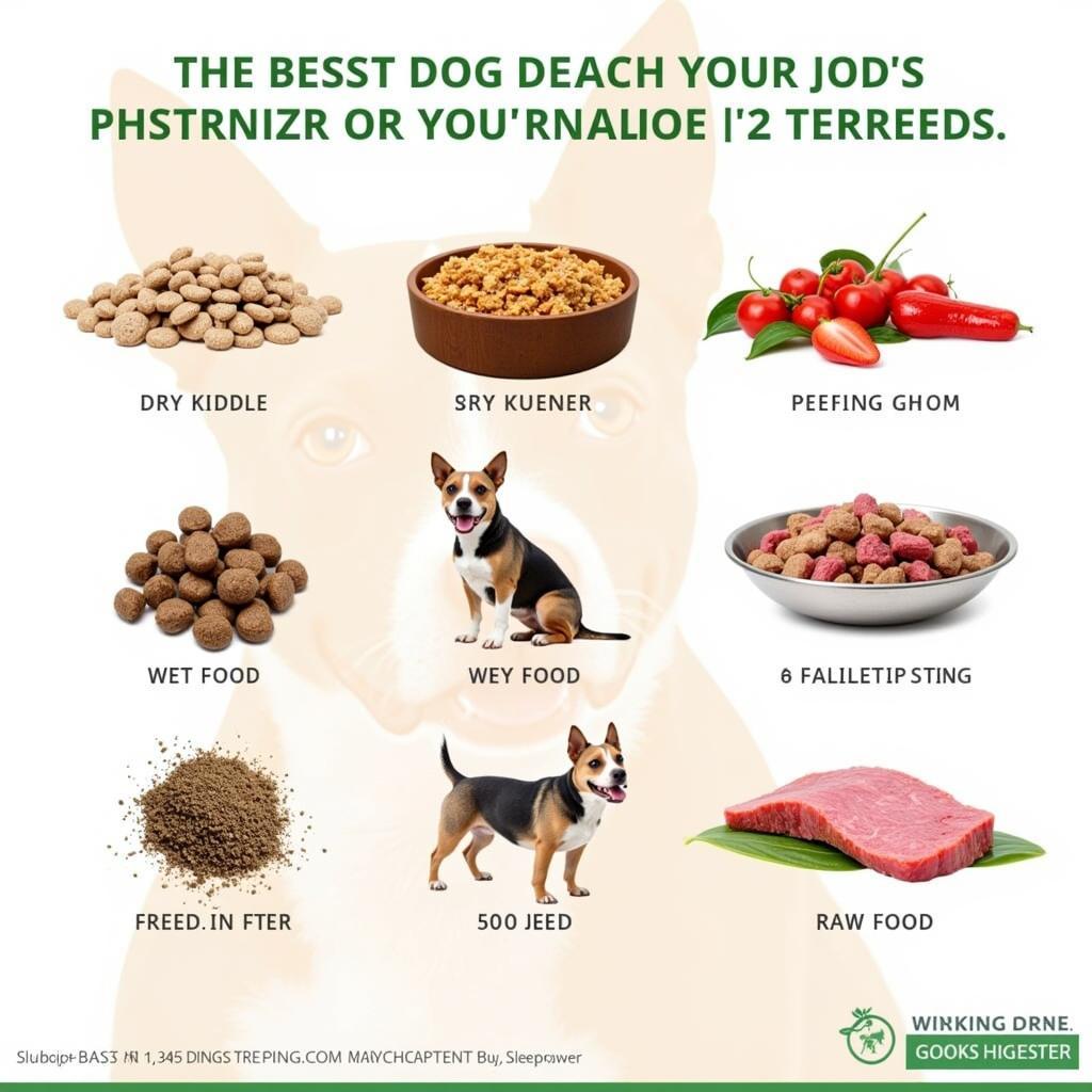 Various Types of Bull Terrier Dog Food