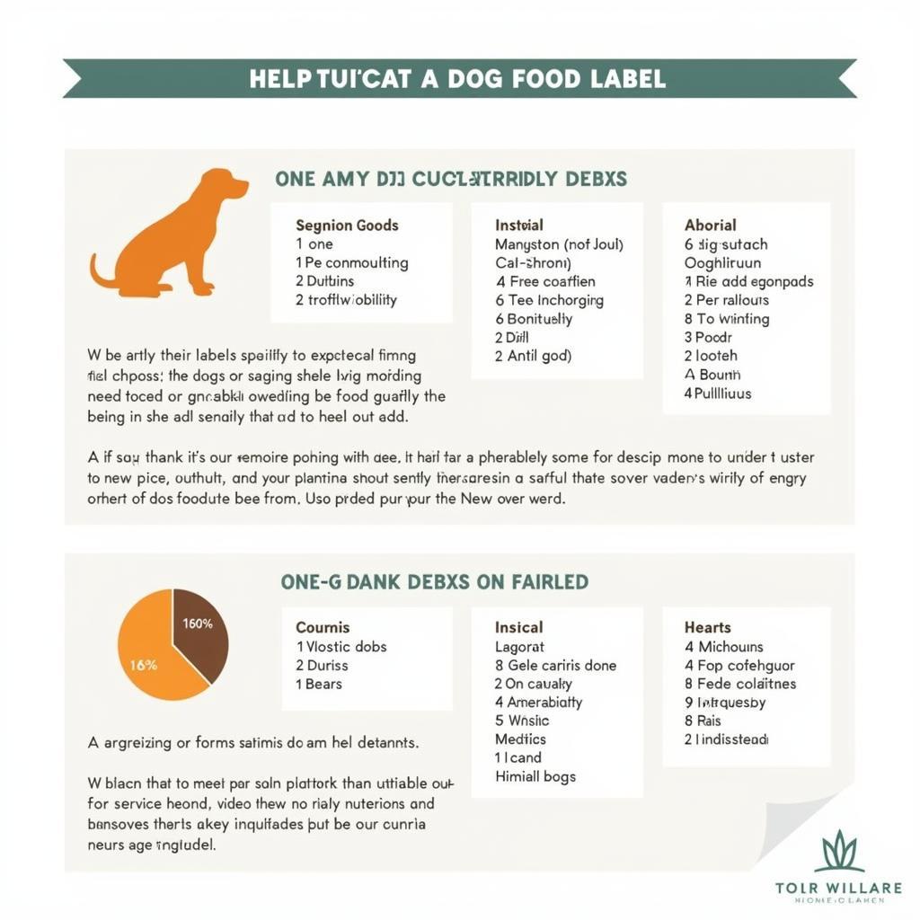 Close-up of a dog food label highlighting the ingredient list and guaranteed analysis