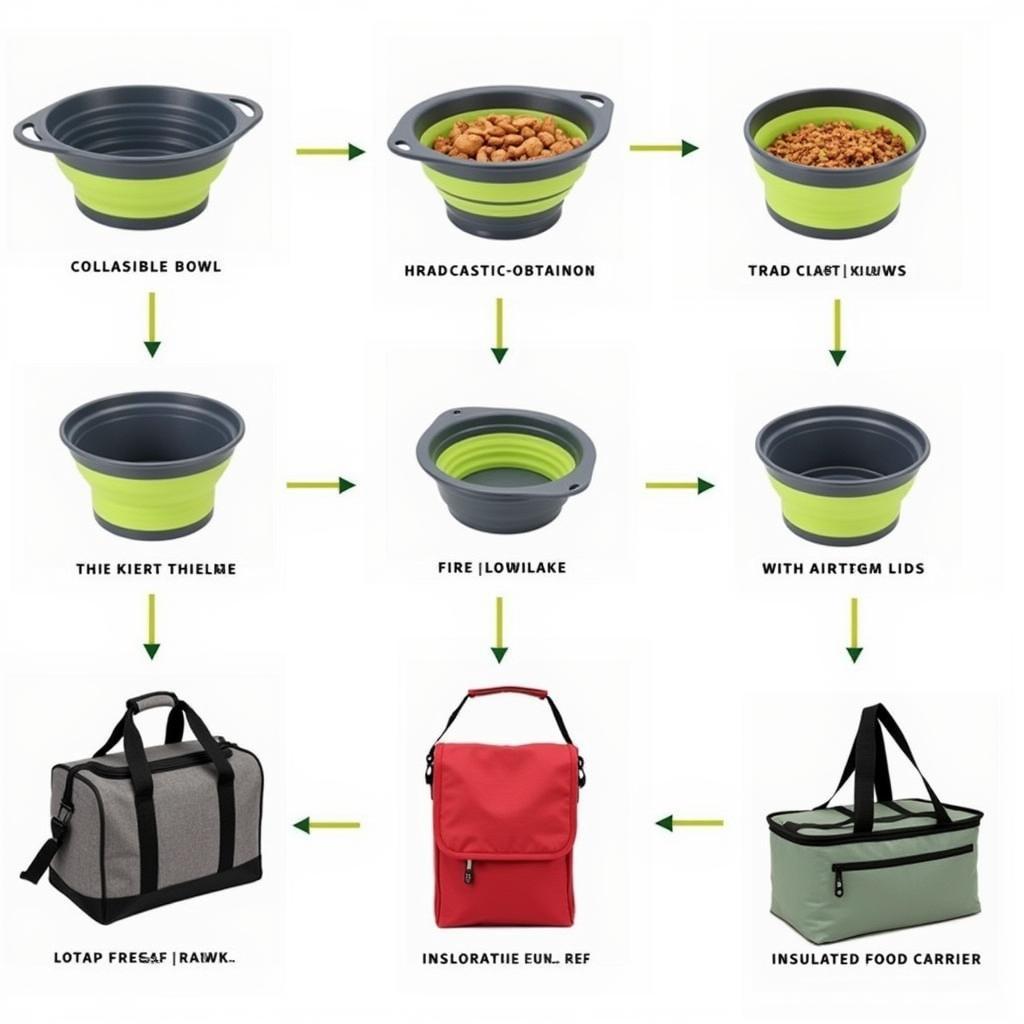 Different Types of Dog Food Travel Containers