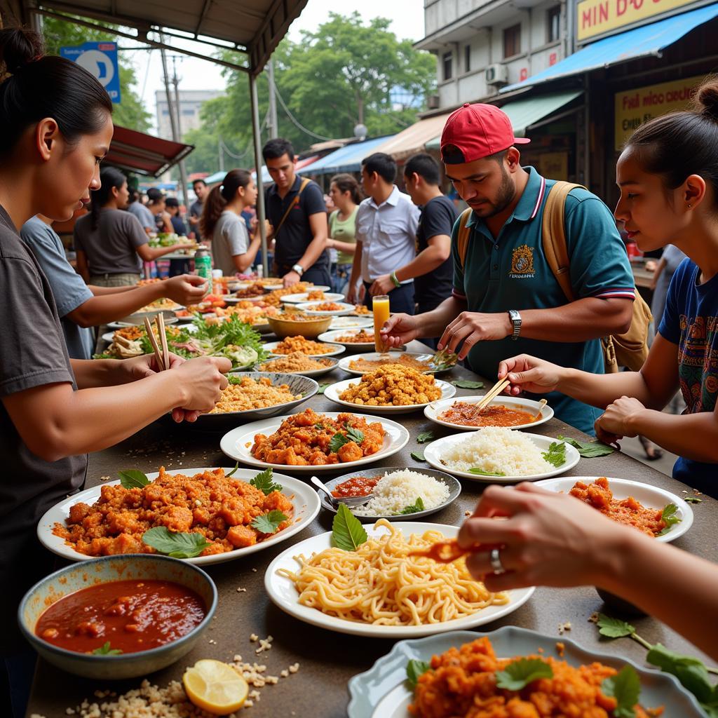 Dog Sauce at Street Food Vendors