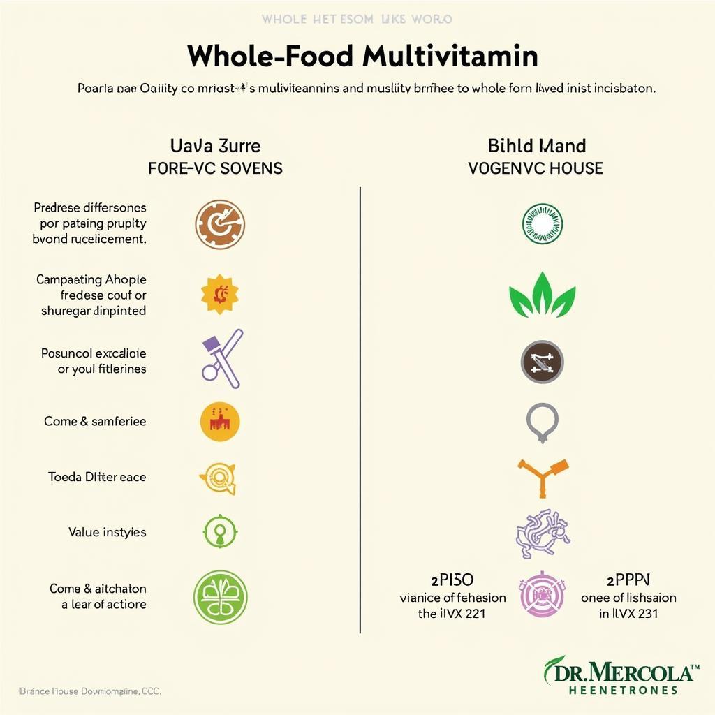 Comparing Dr. Mercola Multivitamin to Others