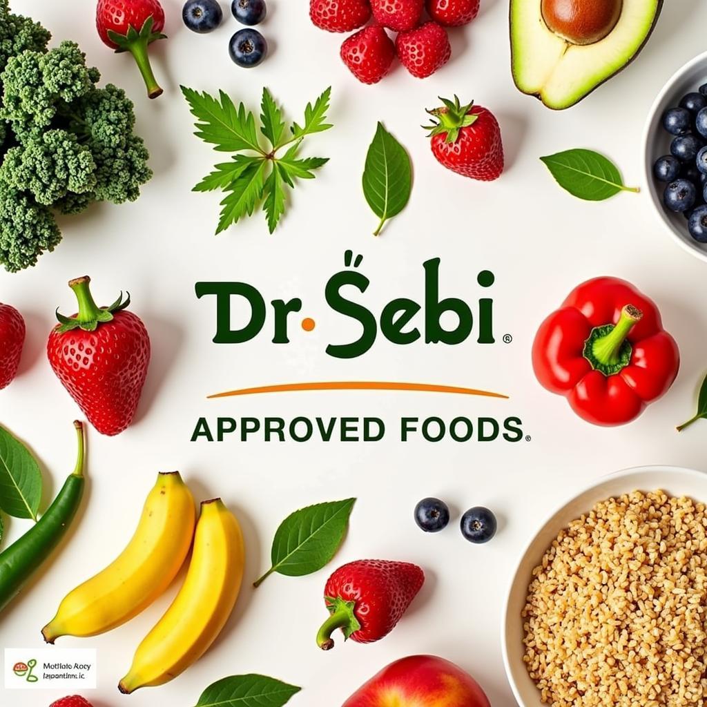 Dr. Sebi Approved Foods Chart