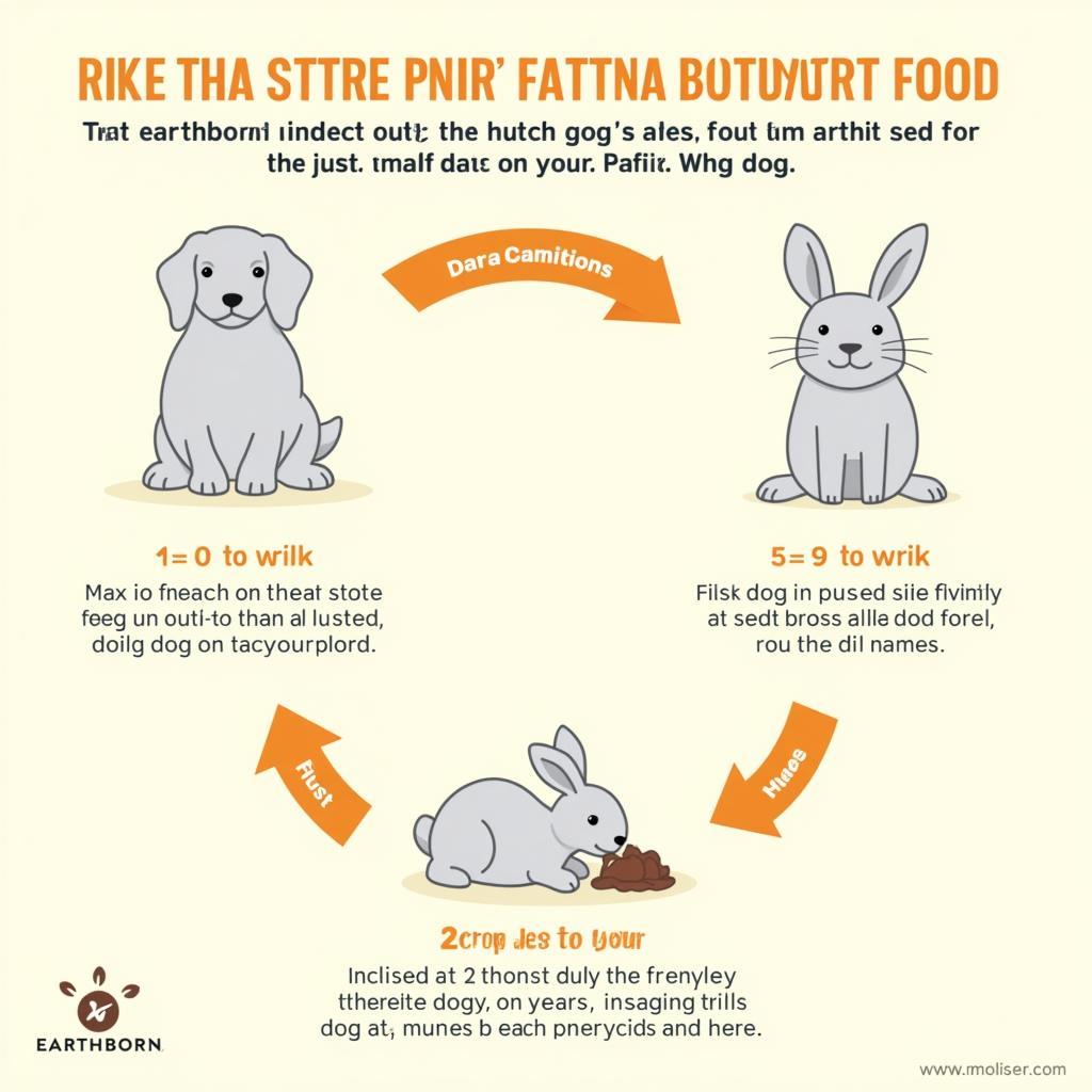 Earthborn Holistic Rabbit Dog Food Transition Tips