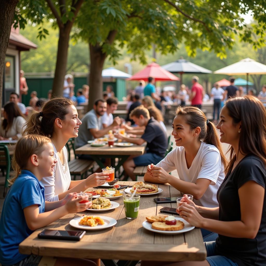 Elitch Gardens Dining Atmosphere