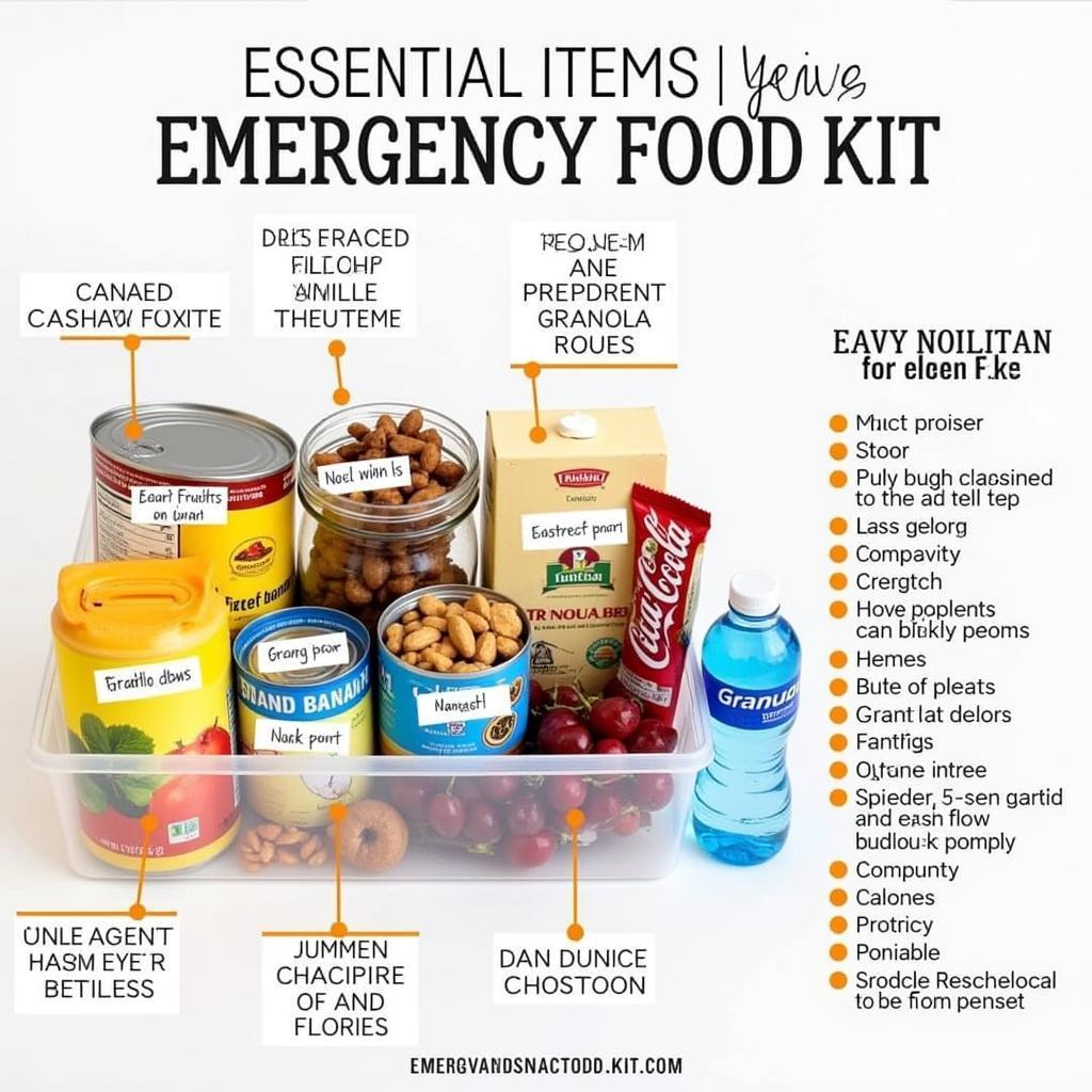 Emergency Food Kit Essentials