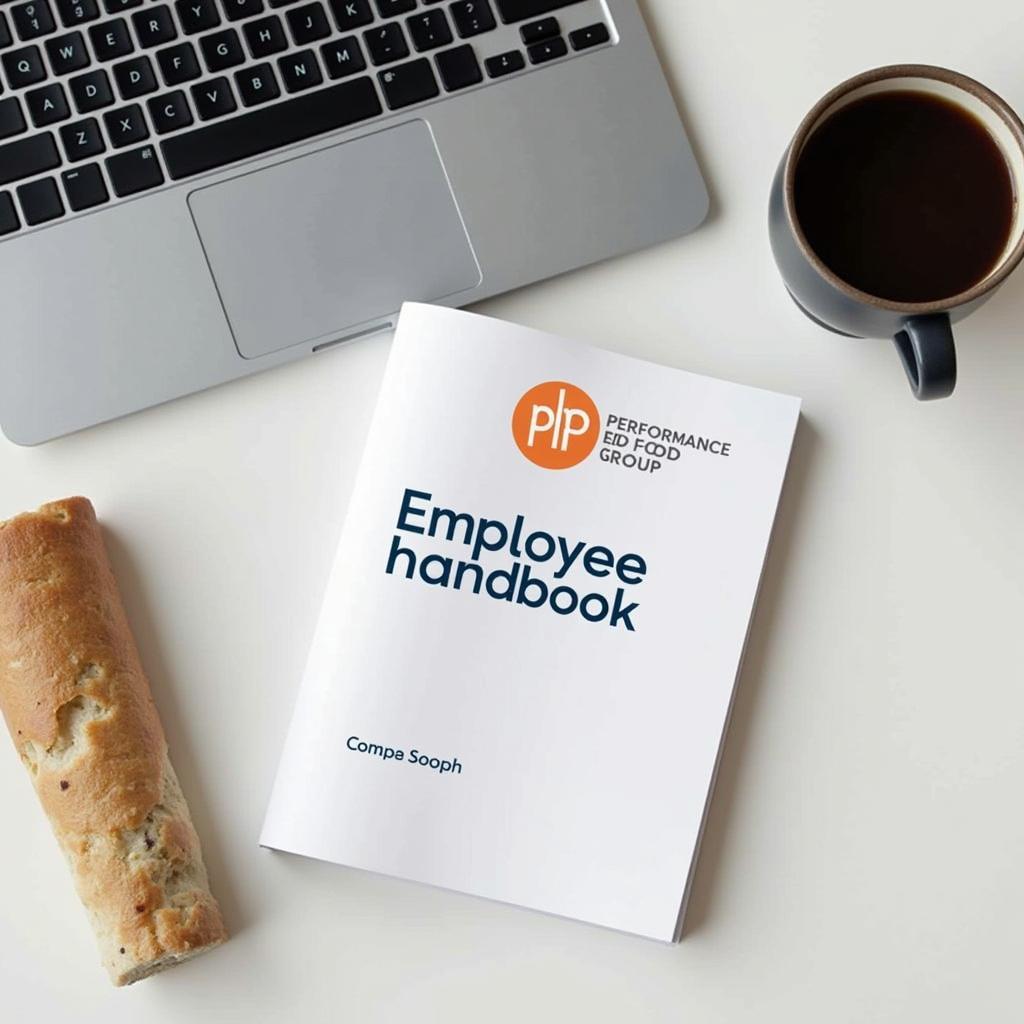 Performance Food Group Employee Handbook on Desk