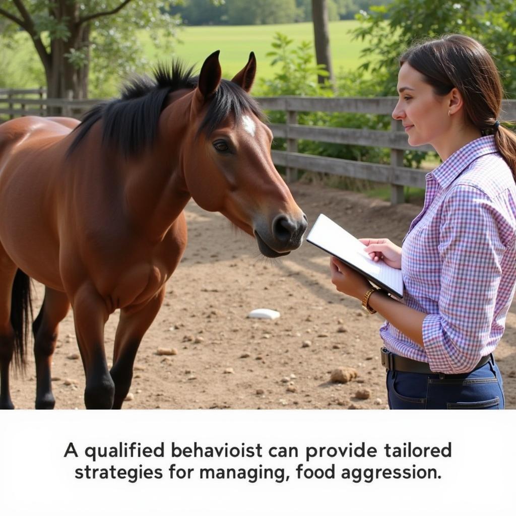 Consulting an Equine Behaviorist