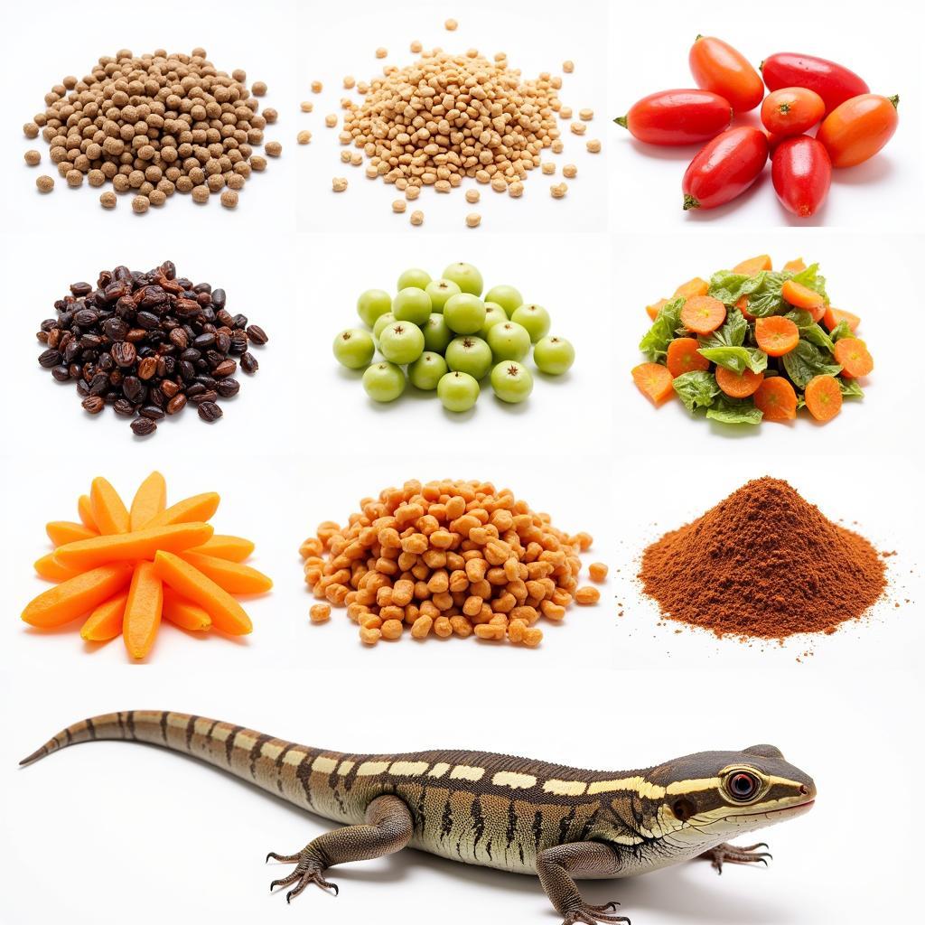 Exotic Pet Food Variety: A Colorful Array of Options for Different Species