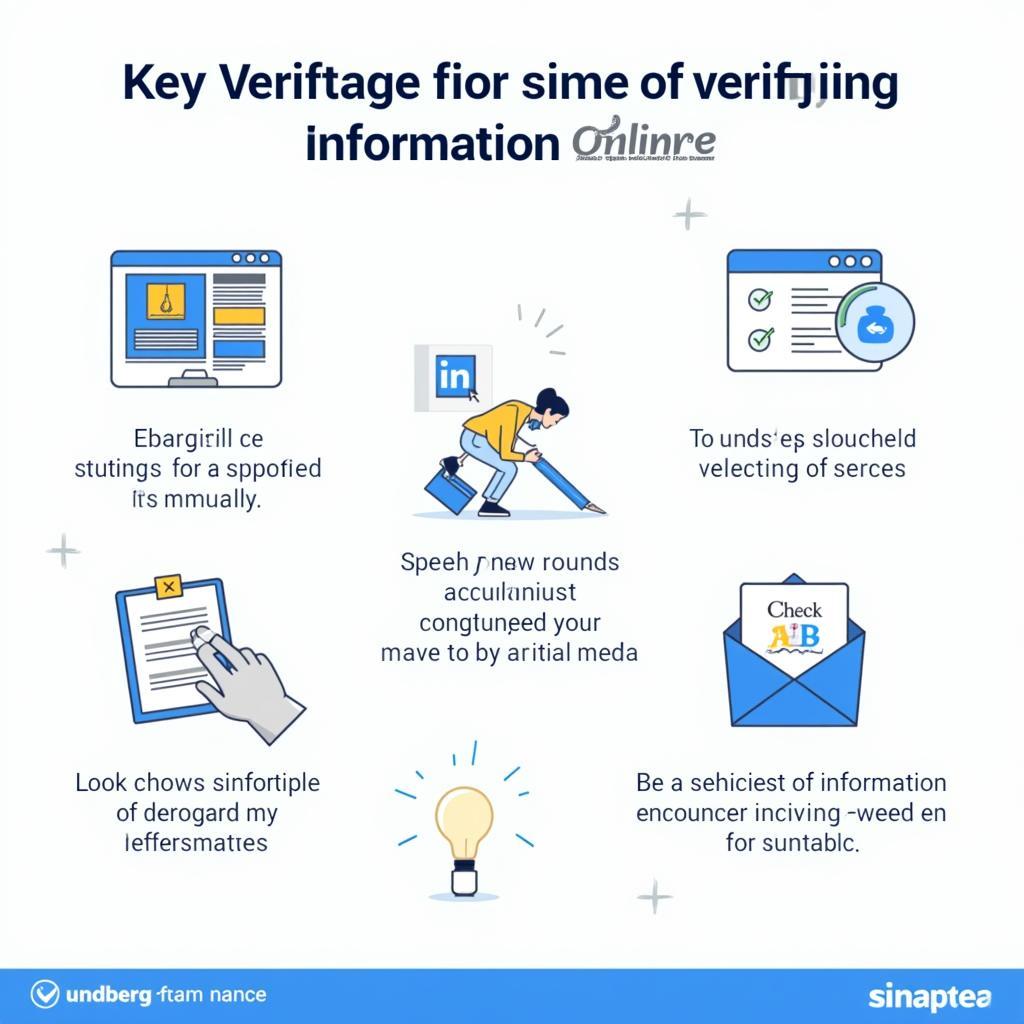 Infographic on Fact-Checking Tips