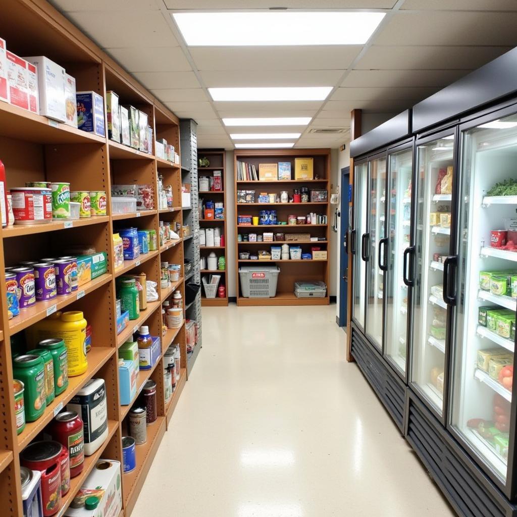 Inside the Falmouth Food Pantry