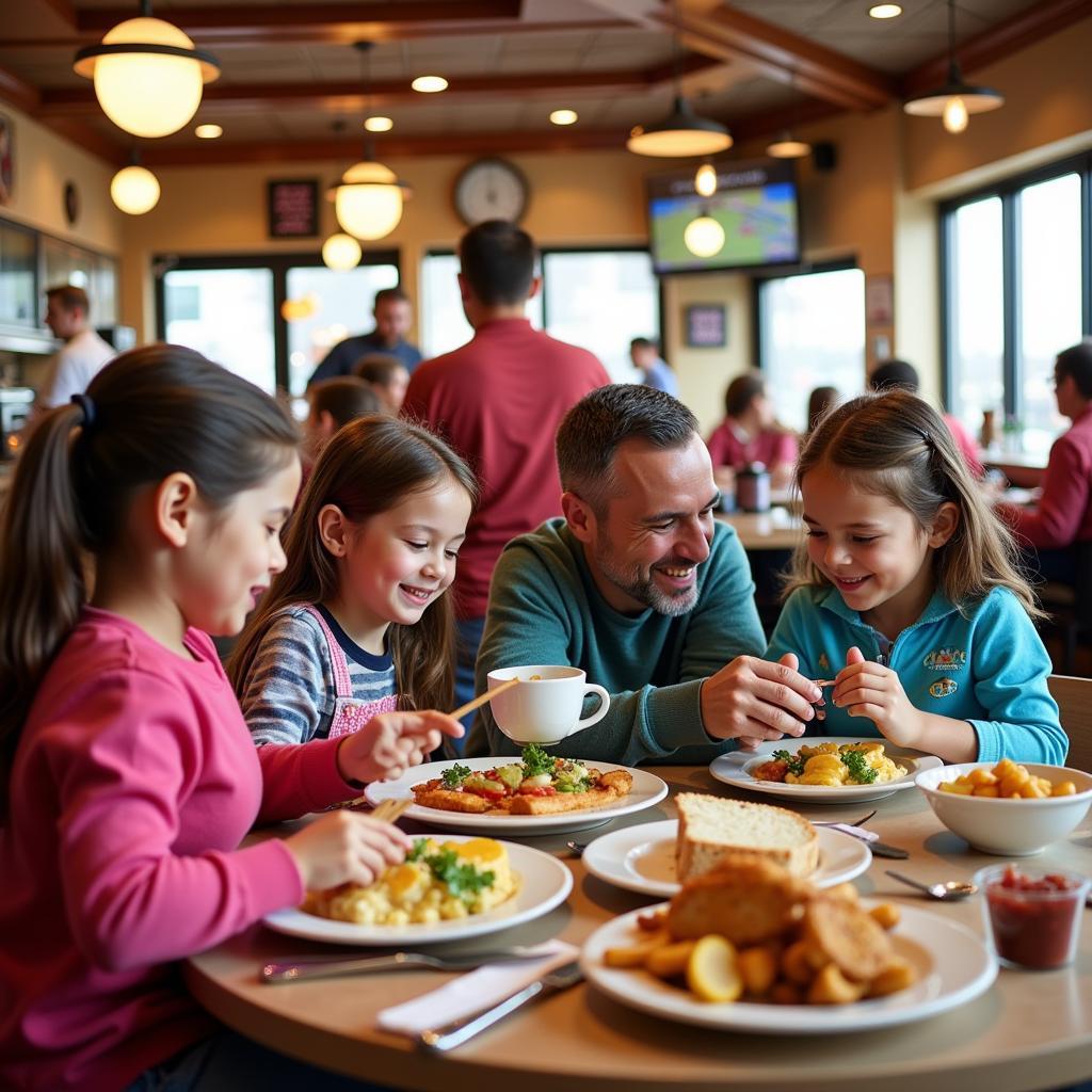 Family-Friendly Restaurants at Exit 126 Fredericksburg VA