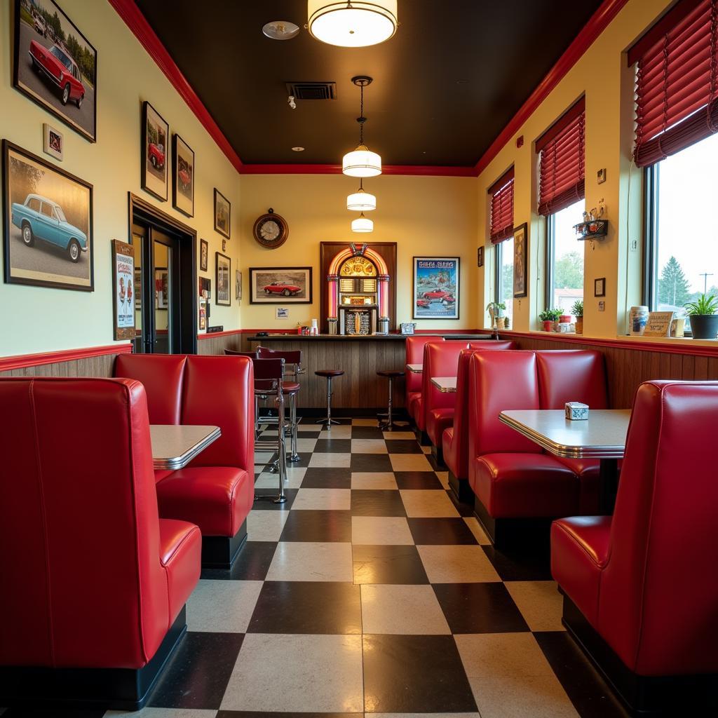 Fast Eddie's Diner Interior