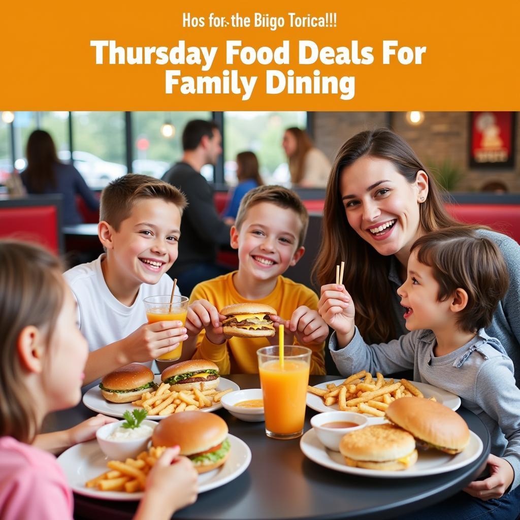 Fast Food Deals Family Meal