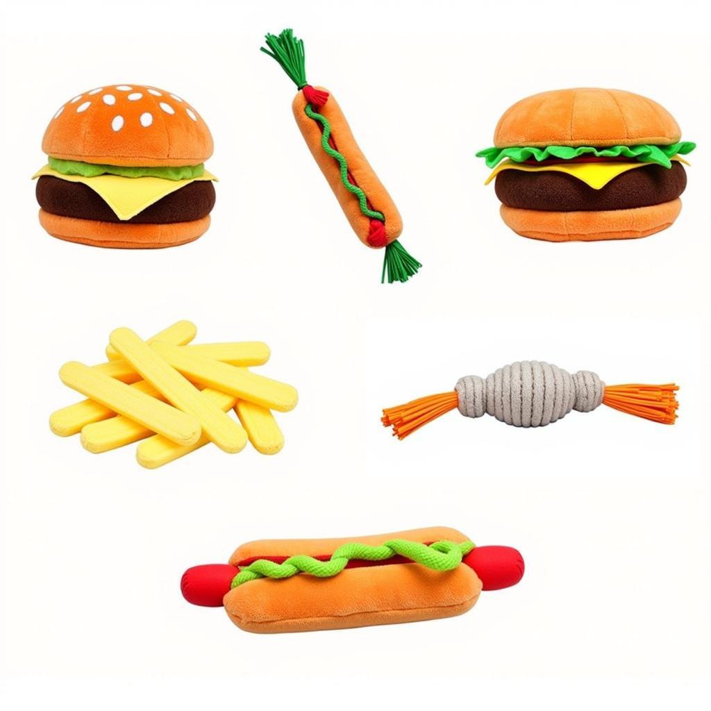 Fast Food Dog Toys: A Variety of Options