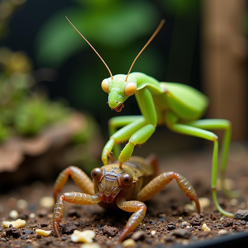 Feeding a Praying Mantis: Best Practices