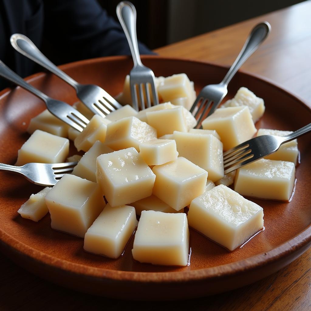 Fermented Shark in Iceland