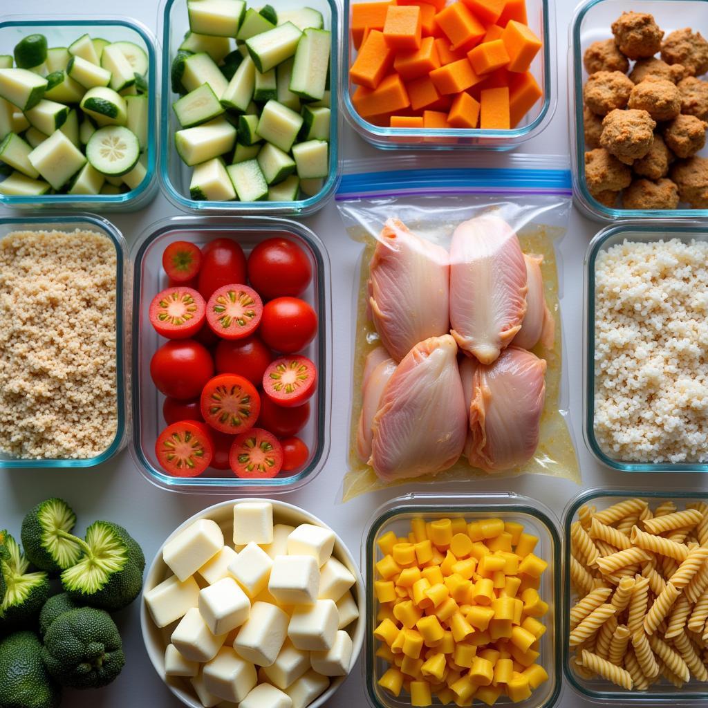 Festival Camping Food Prep