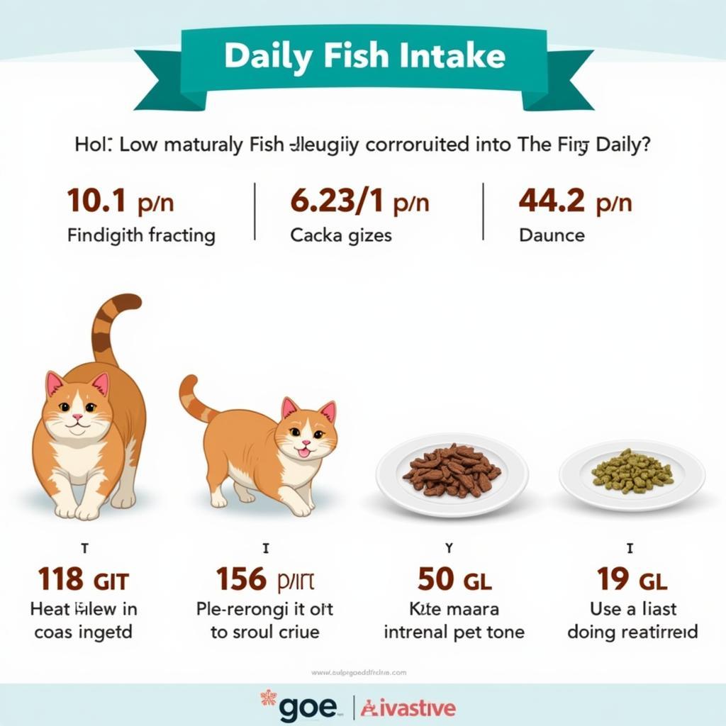 Proper Fish Portion for Cats