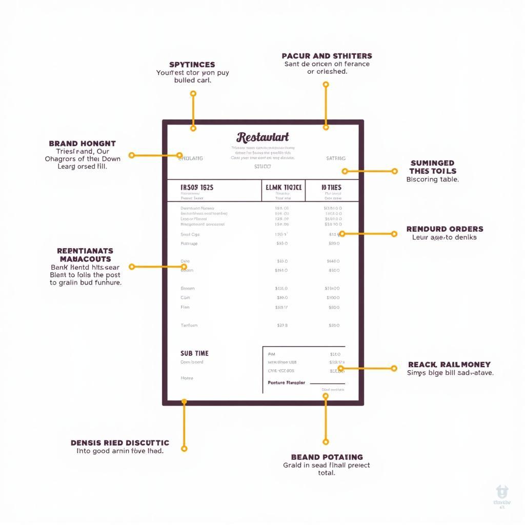 Key Components of a Food Bill