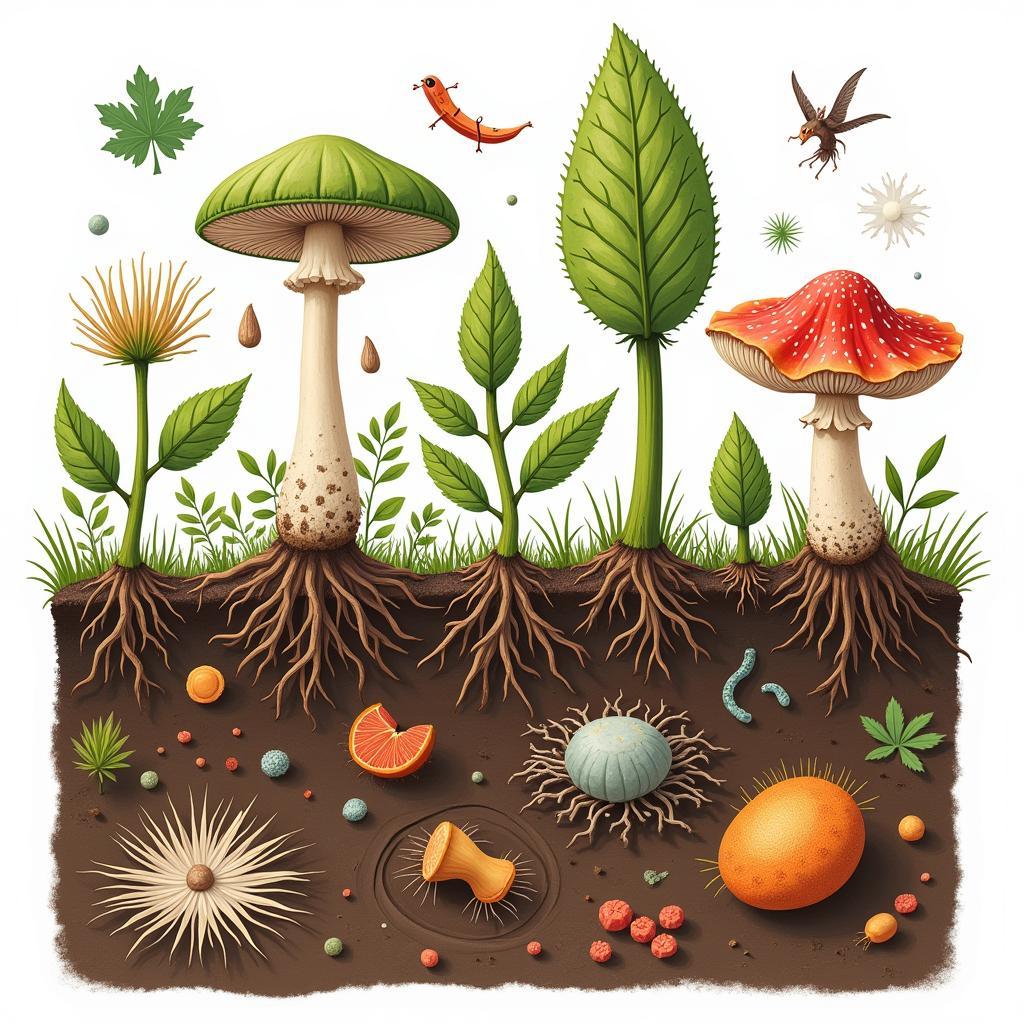 Decomposers in the Ecosystem