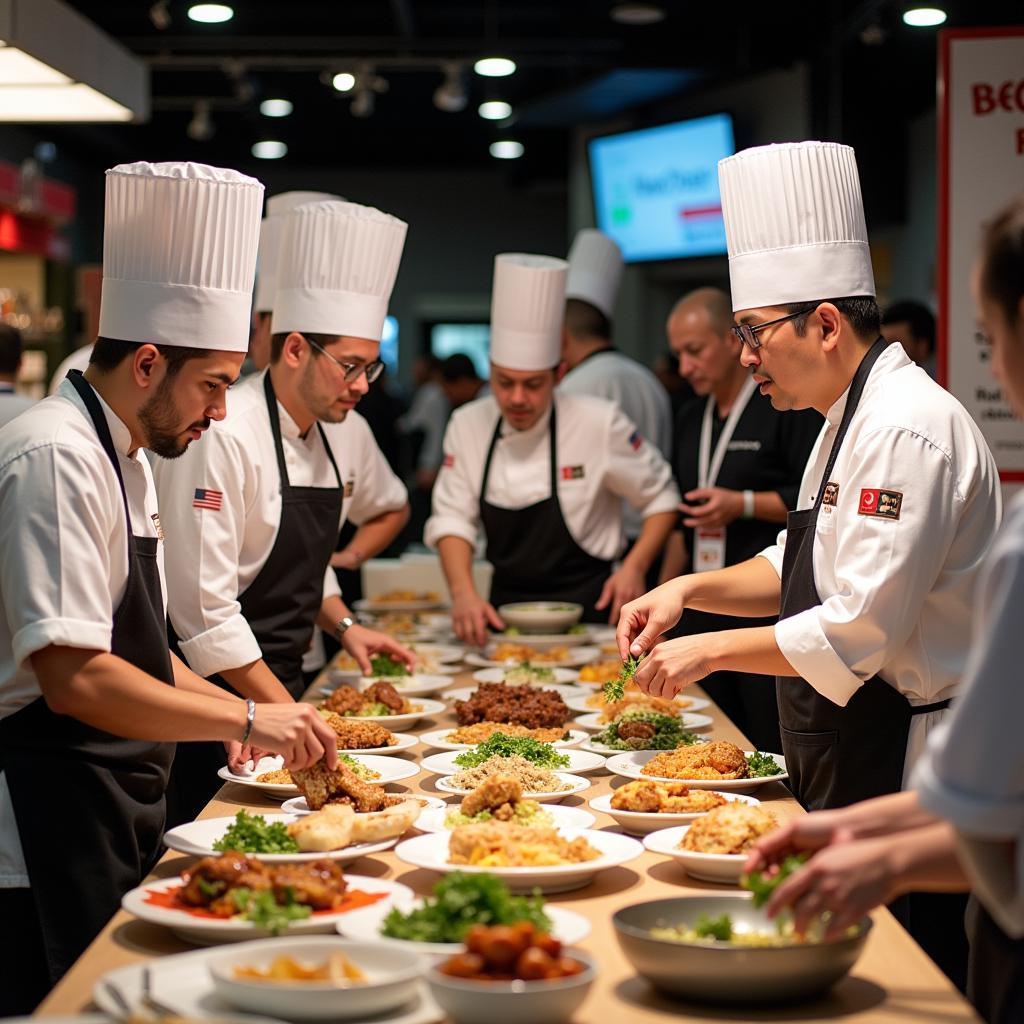 Food City Food Show Chefs Demonstrating Culinary Skills