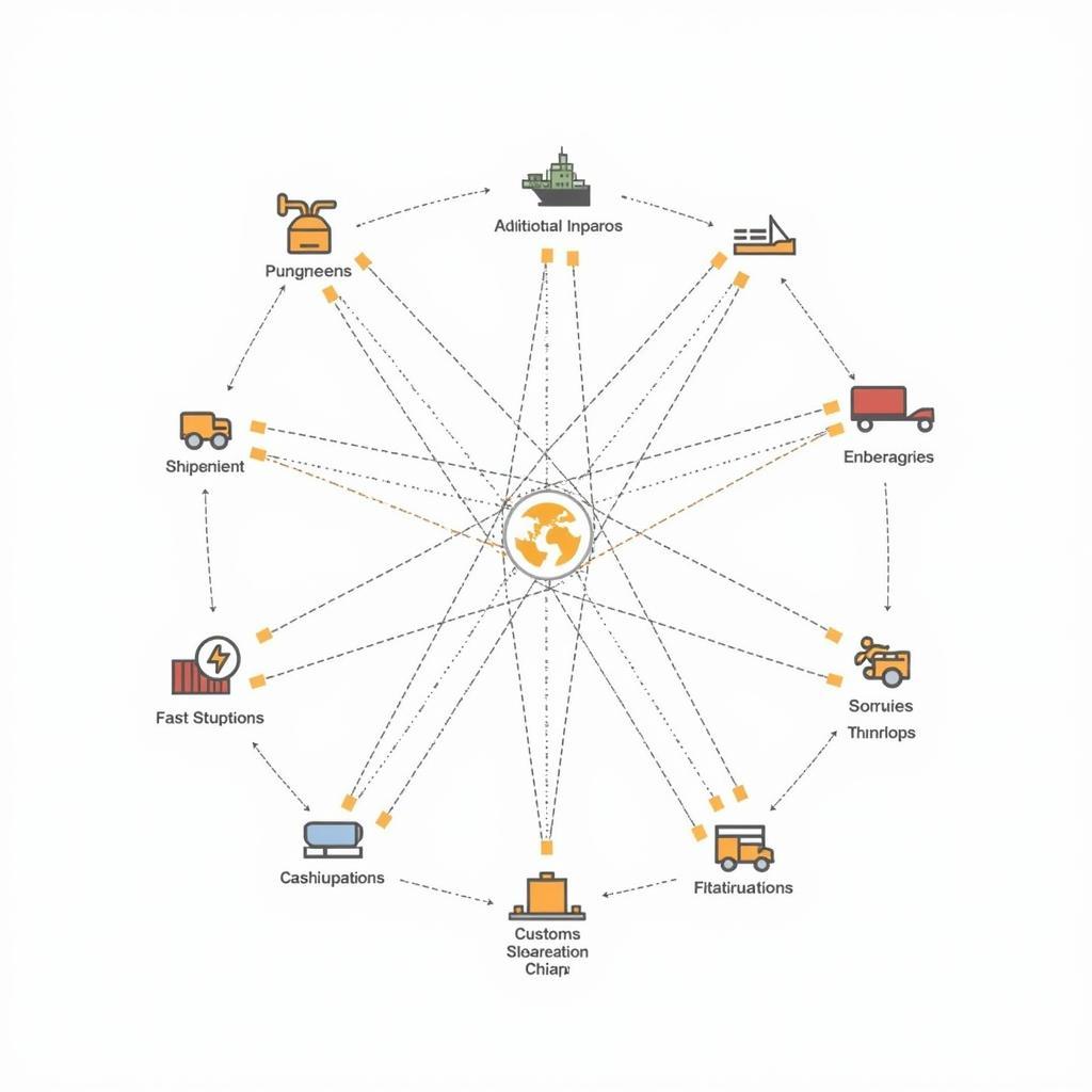 Global Food Import Group Logistics Network