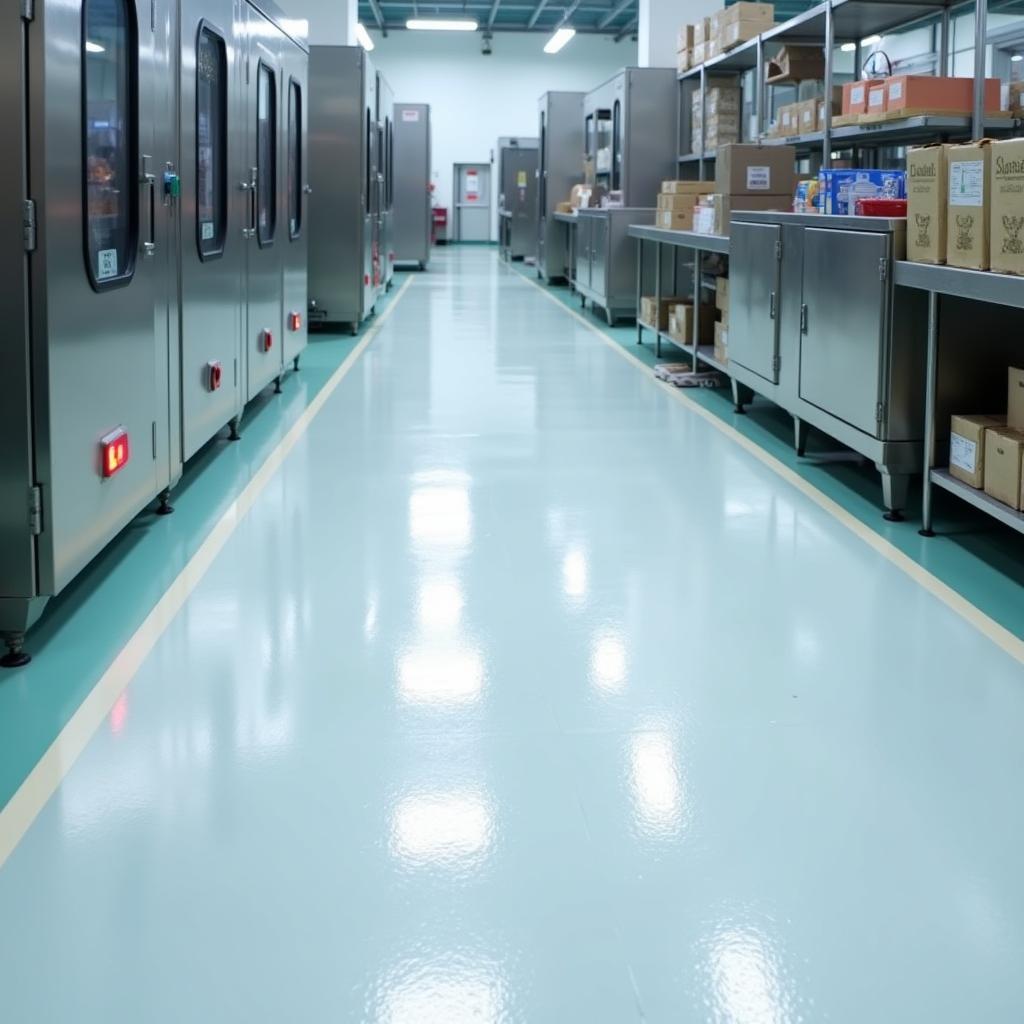 Hygienic Food Manufacturing Flooring