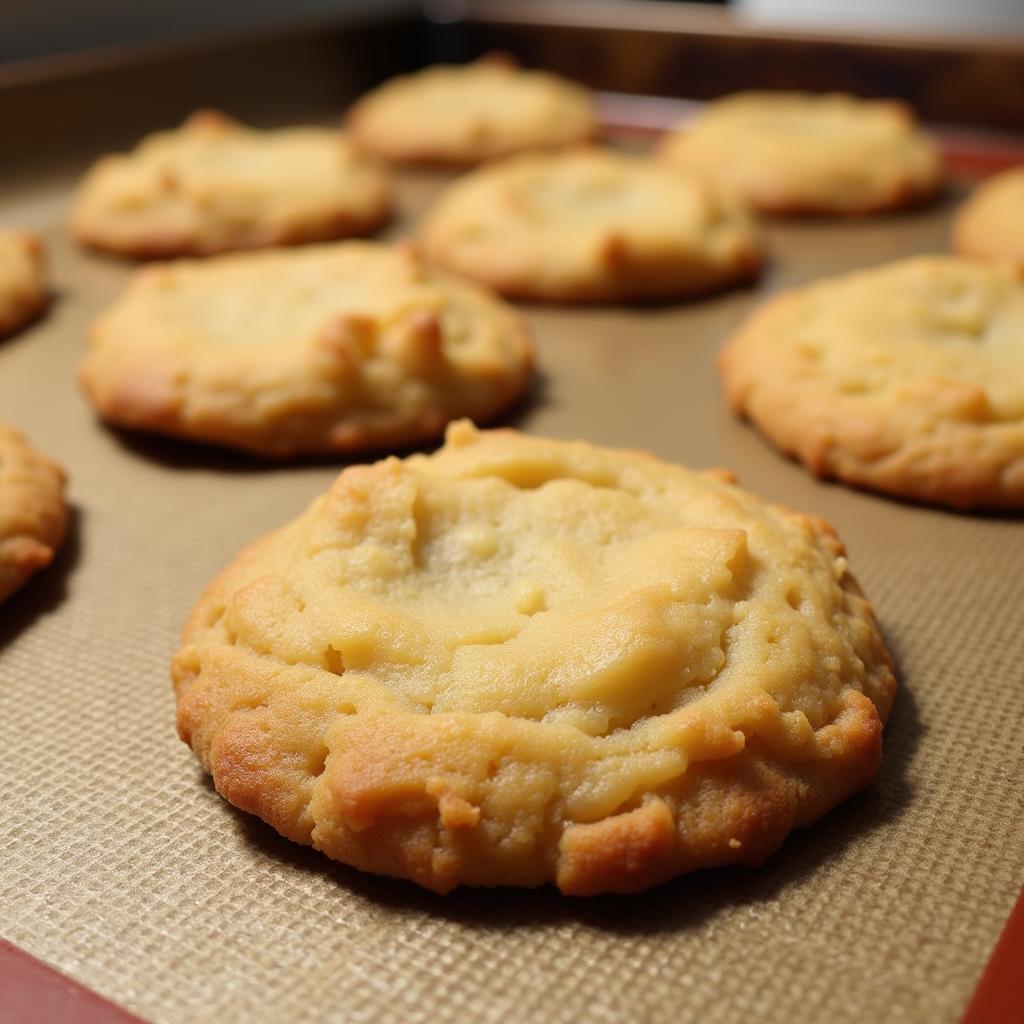 Baking Cookies on a Food Network Textured Baking Sheet