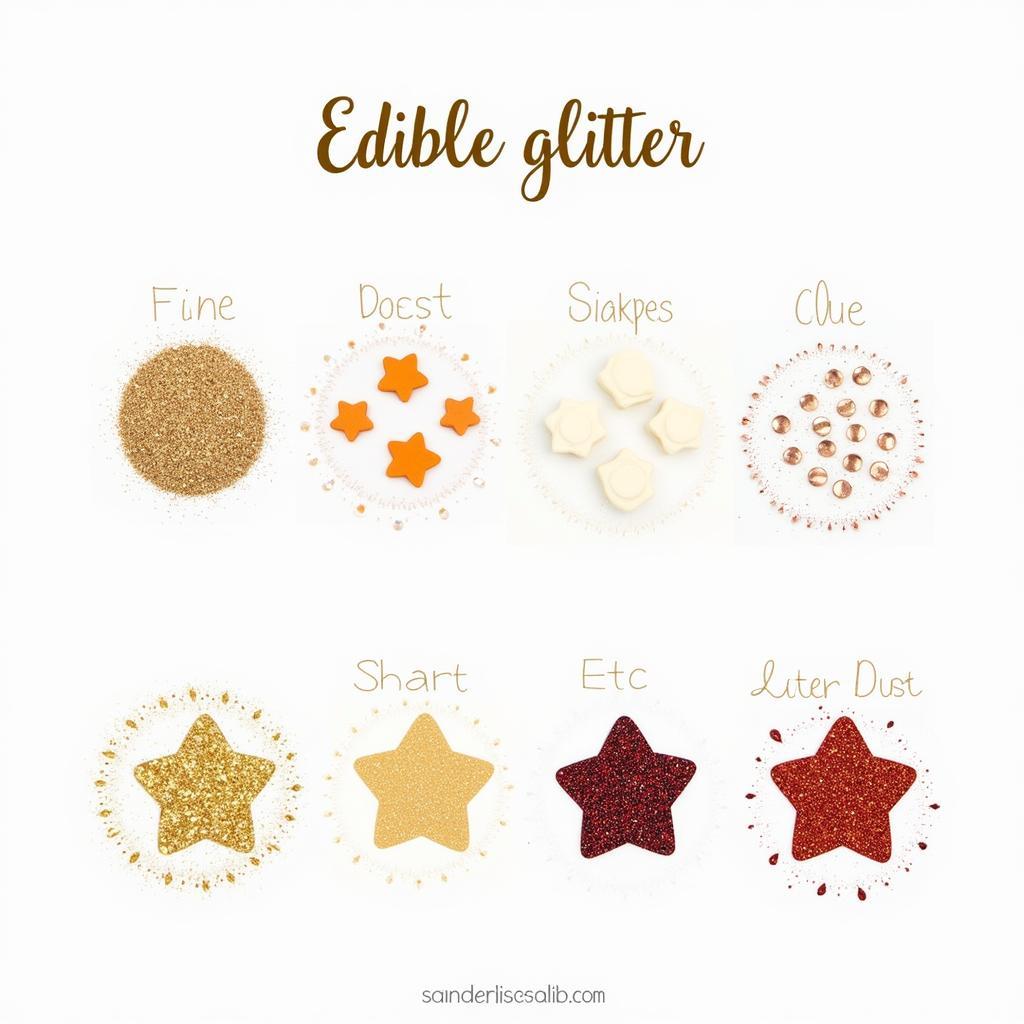 Different Types of Food Safe Glitter