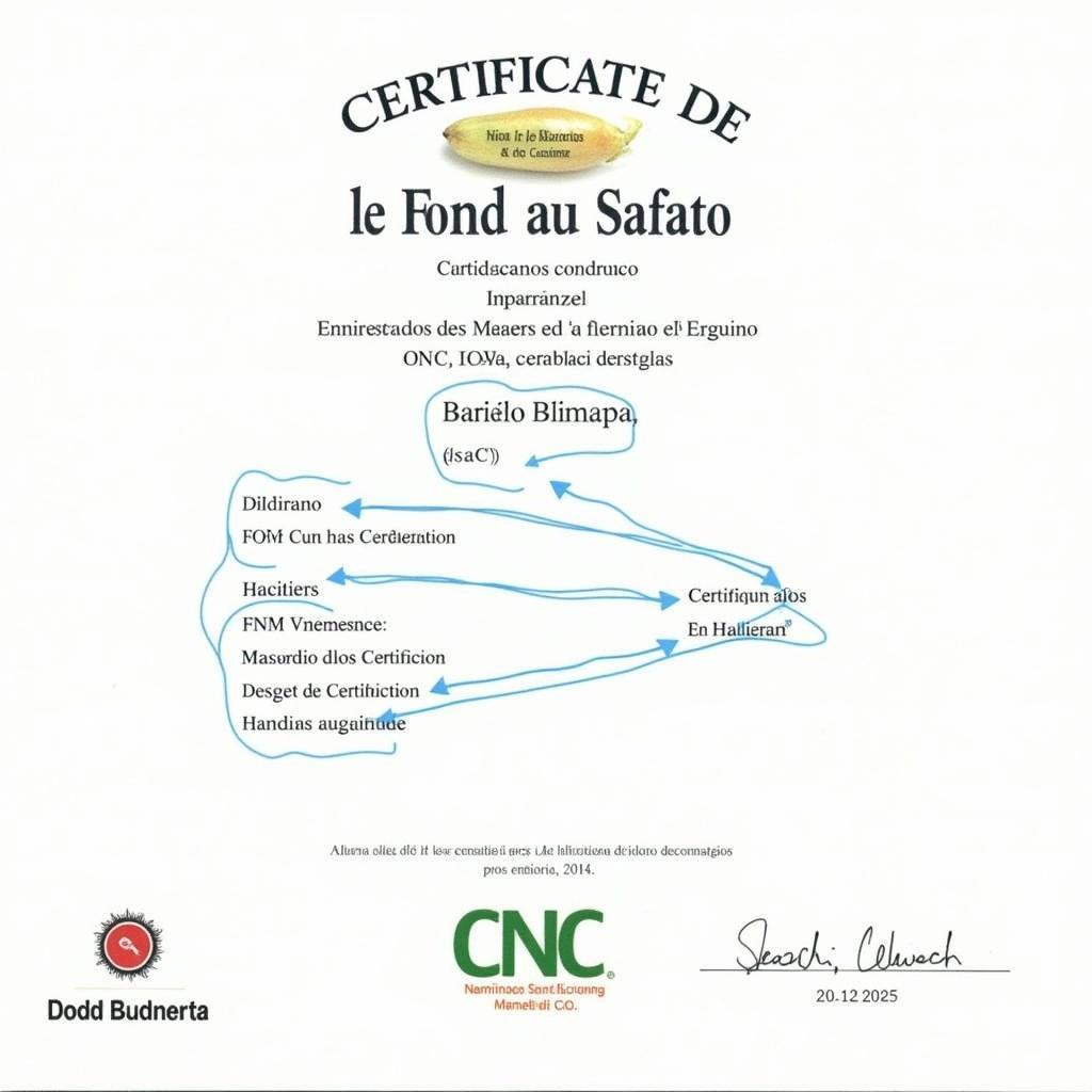 Food Safety Certificate in Spanish