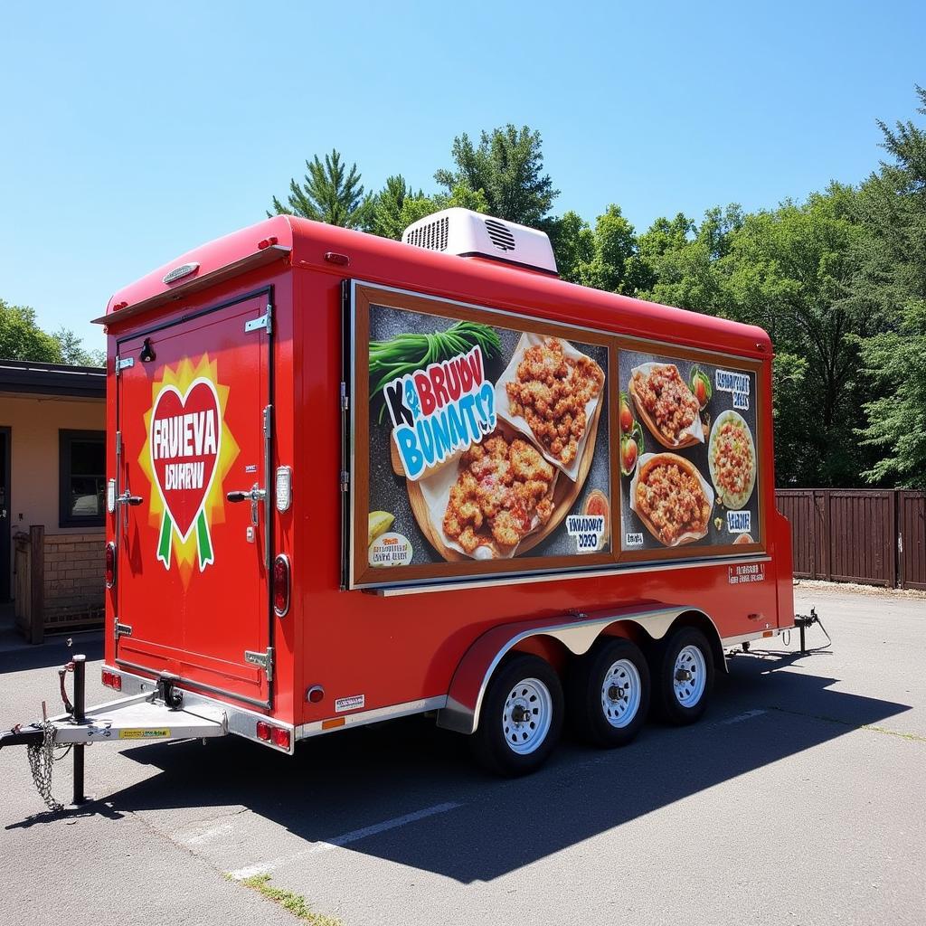 Eye-Catching Food Trailer Sign Design Ideas